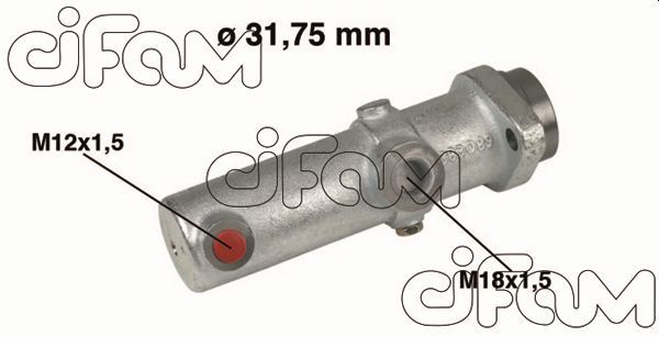 Pompa centrala, frana 202-151 CIFAM