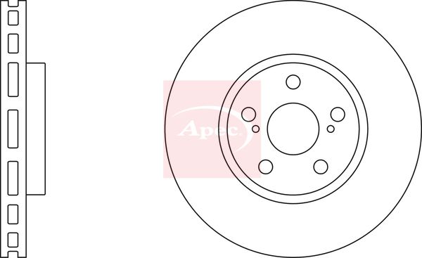APEC Brake Disc DSK2093