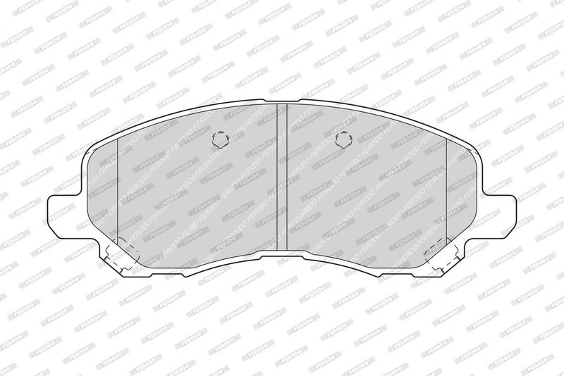 FERODO Plaquettes de frein à disque FDB1621