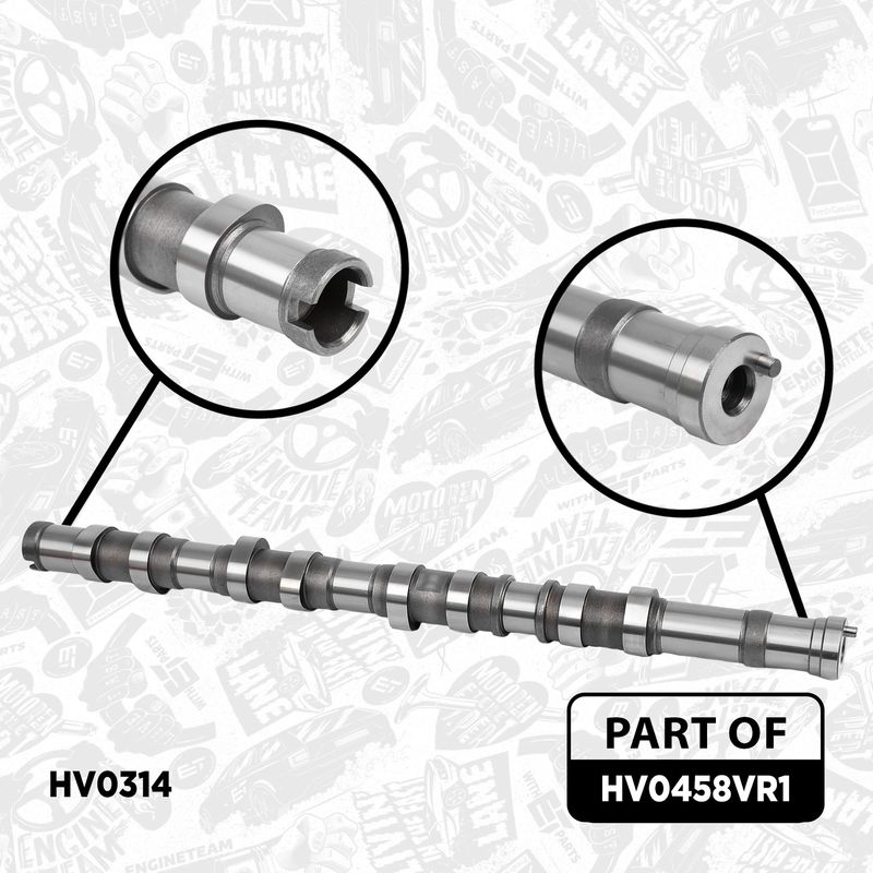 Product Image - Nokkenasset - HV0458VR1 - ET ENGINETEAM