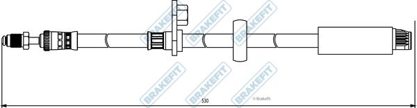 APEC Brake Hose BHO4182