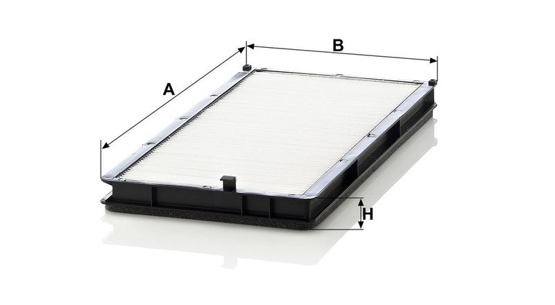 Filter, salongiõhk, MANN-FILTER CU 3338