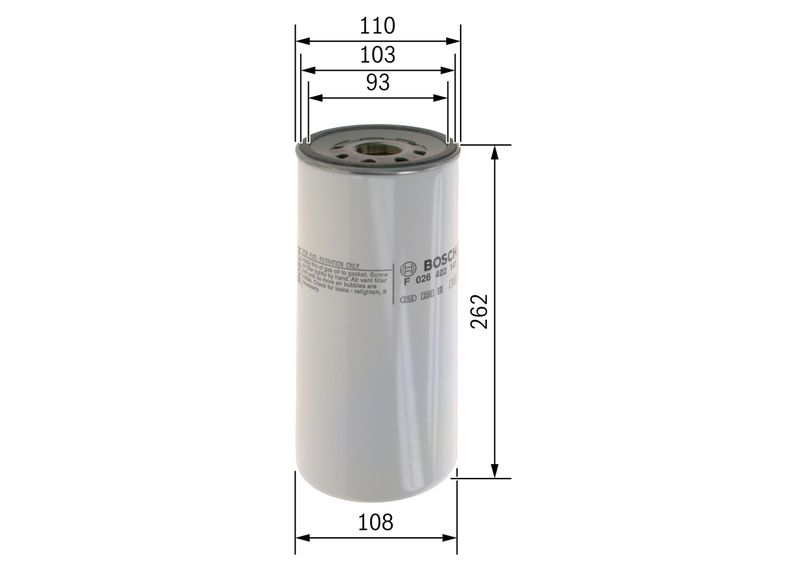 BOSCH F 026 402 141 Fuel Filter