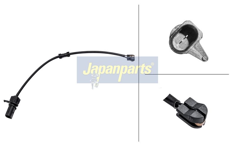 JAPANPARTS Įspėjimo kontaktas, stabdžių trinkelių susidėvėjimas