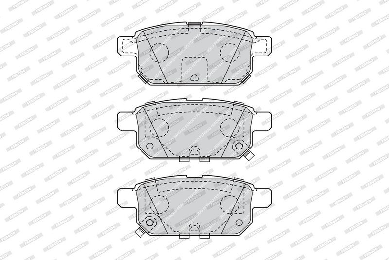 FERODO Plaquettes de frein à disque FDB4430
