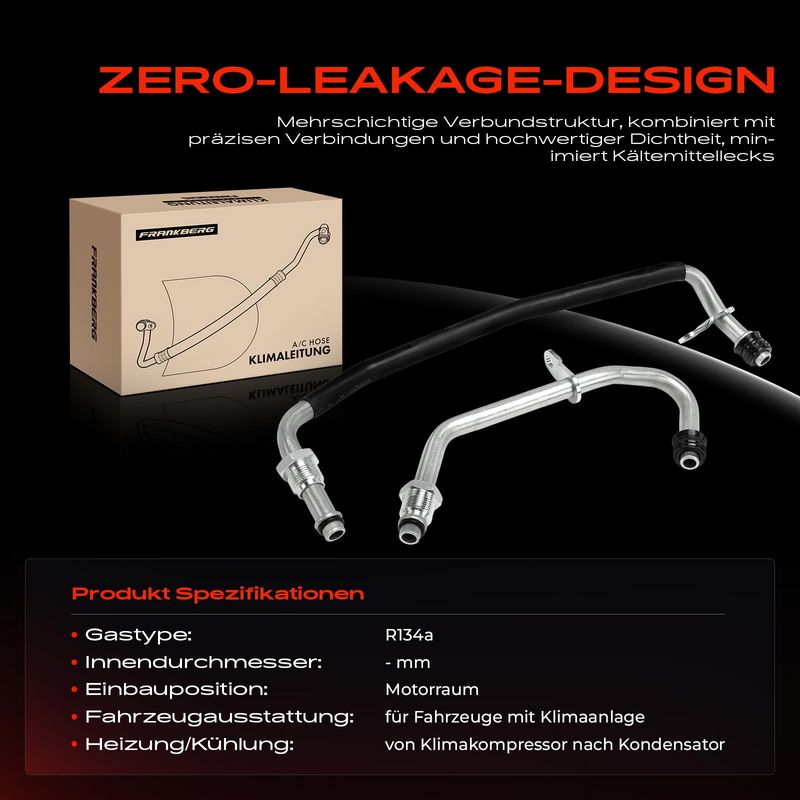 Frankberg 5481FB0061792 High/Low-pressure Line, air conditioning