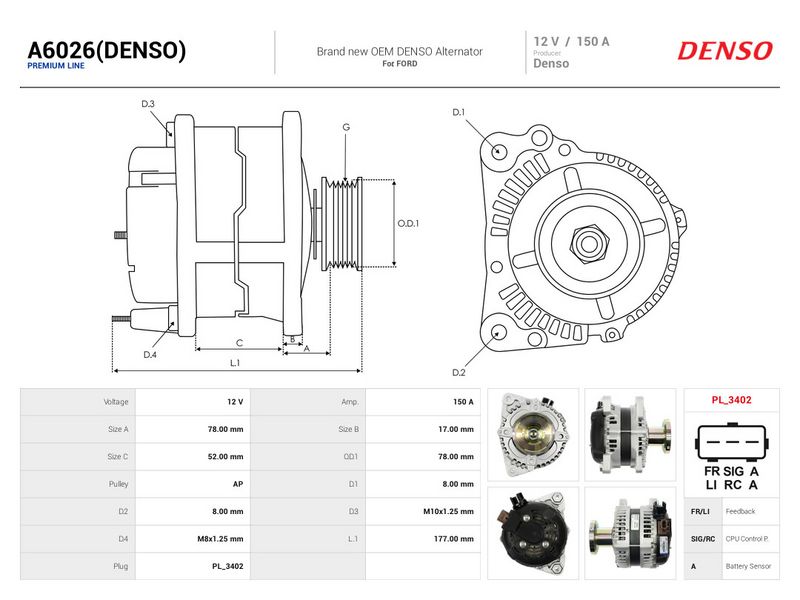 This part match OEM code: 132974