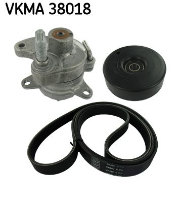 Комплект поліклинових ременів, Skf VKMA38018