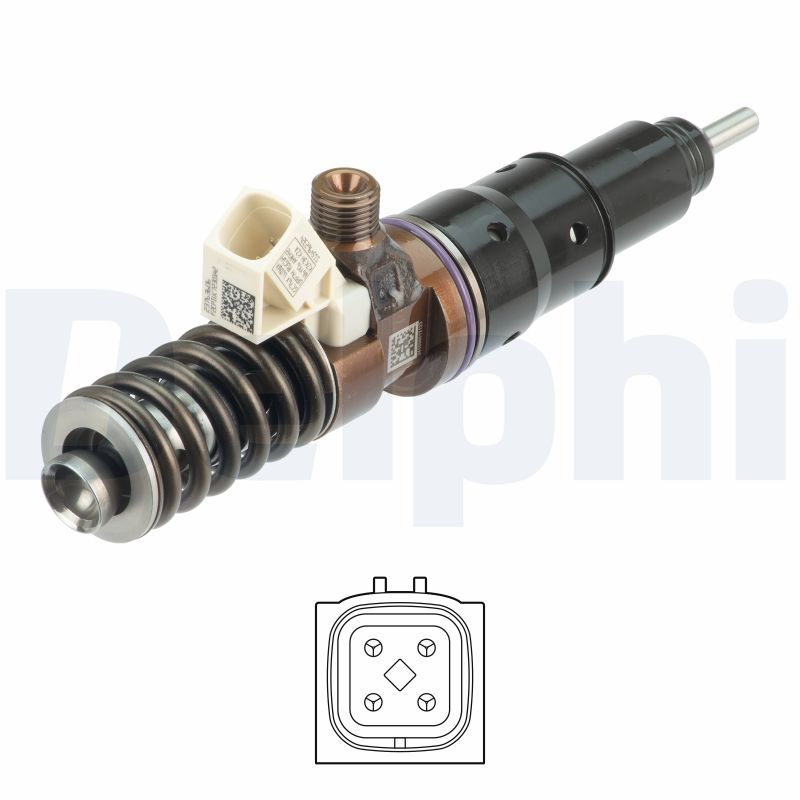 Delphi Fuel Injector 42015559-12B1