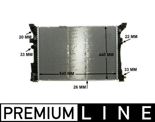 MAHLE Radiateur CR 2170 000P