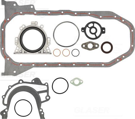 GLASER tömítéskészlet, forgattyúsház B36651-00