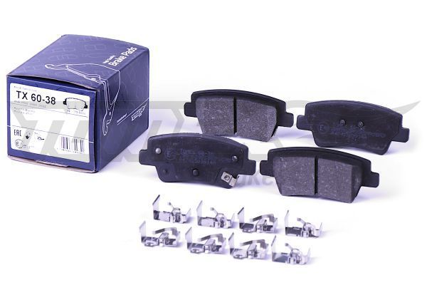 TOMEX Brakes TX 60-38 Brake Pad Set, disc brake