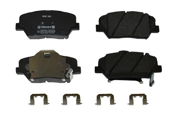 FERODO FDB4396 Brake Pad Set, disc brake