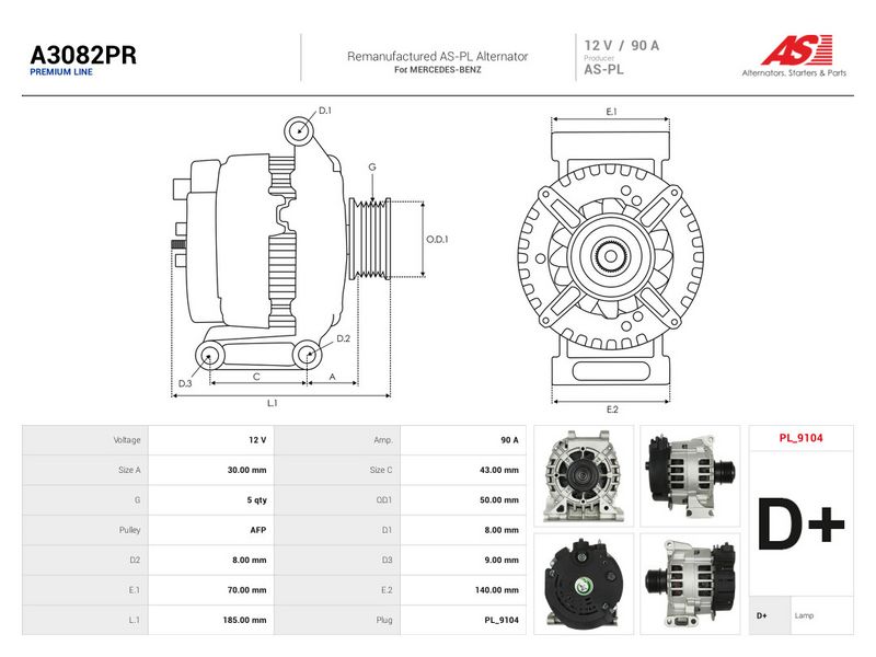 Prekės atitinka OEM kodą: 012154440280
