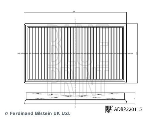 BLUE PRINT ADBP220115 Air Filter