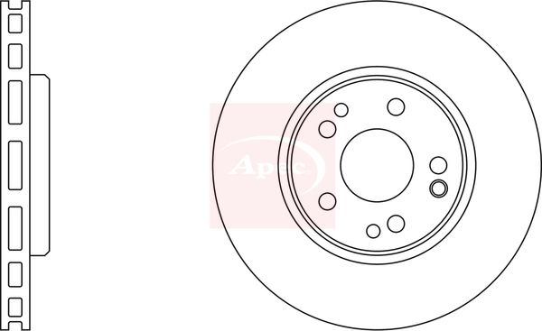 APEC Brake Disc DSK929