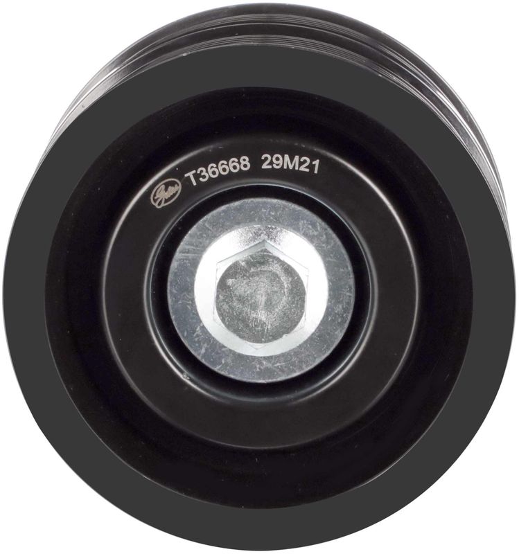 GATES T36668 Deflection/Guide Pulley, V-ribbed belt