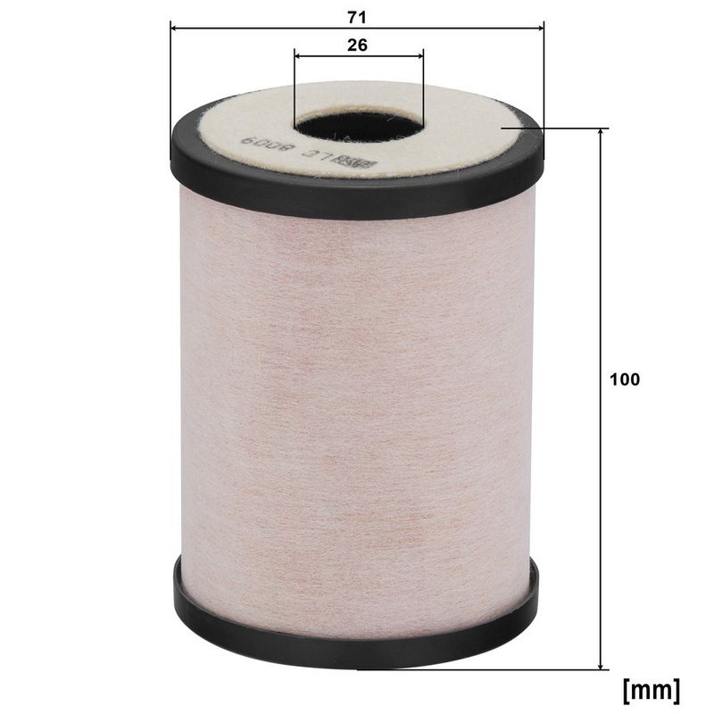 Carterontluchtingssysteem filter past: RVI D, D ACCESS  VOLVO 7900, 8900, 9500, B5, B8, FE II, FL III D5F215-DTI8-122HS