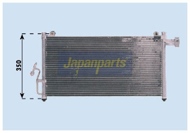 JAPANPARTS Kondensatorius, oro kondicionierius
