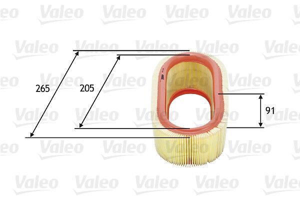 въздушен филтър VALEO