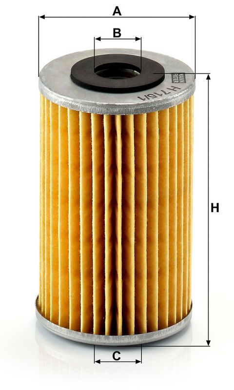 MANN-FILTER H715/1n Oil Filter