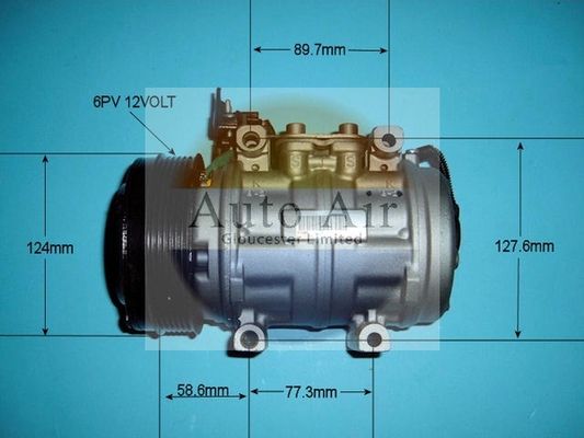Auto Air Gloucester 14-6080R Compressor, air conditioning