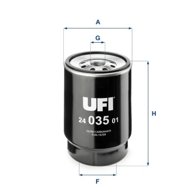 UFI Üzemanyagszűrő 24.035.01