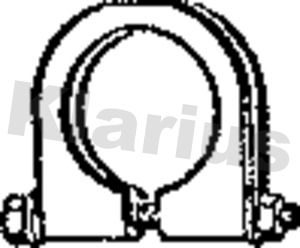 KLARIUS 430012 - Clamp, Exhaust System