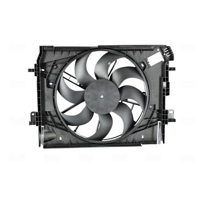 Ventilator, motorkøling