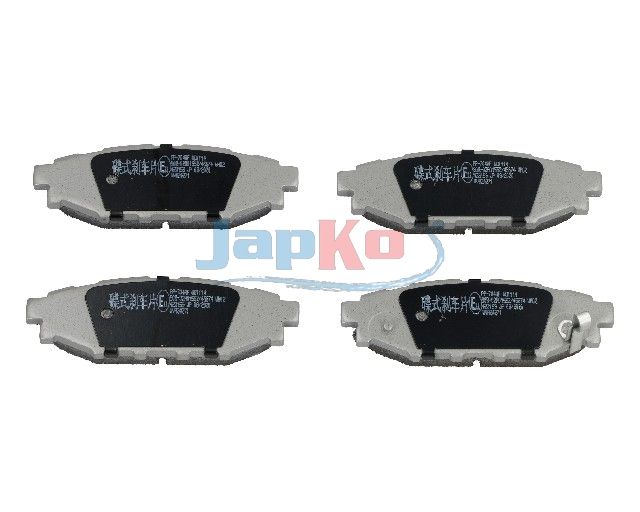 set placute frana,frana disc JAPKO 51704