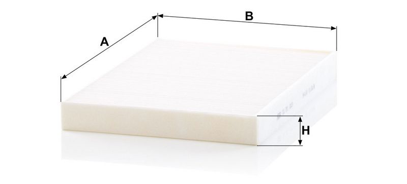 Filter, salongiõhk, MANN-FILTER CU 31 003