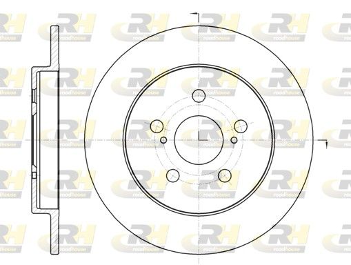 Гальмівний диск, Roadhouse 61326.00