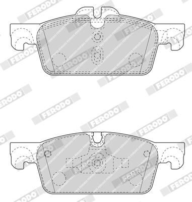 FERODO Plaquettes de frein à disque FDB4405