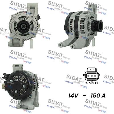 SIDAT generátor A12DE0586A2