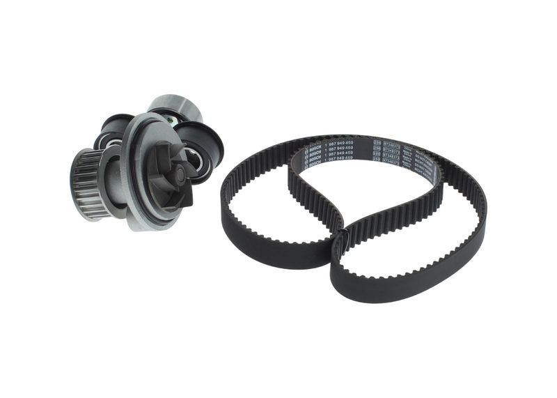 Veepump + hammasrihmakomplekt, BOSCH 1 987 945 348