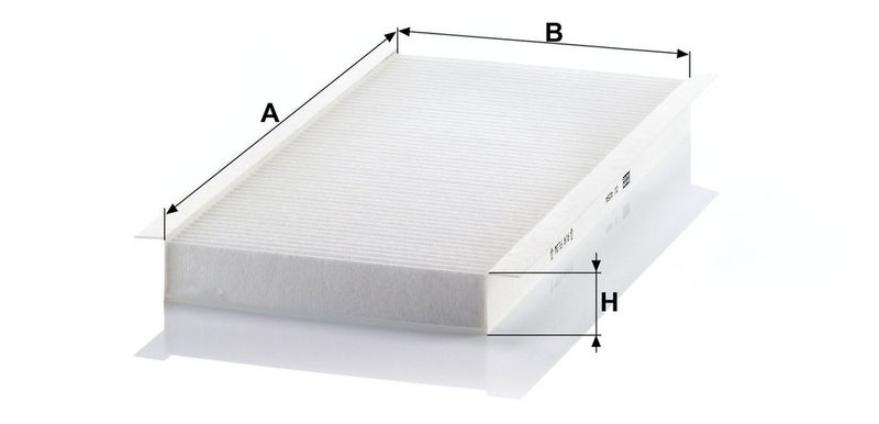 Filter, salongiõhk, MANN-FILTER CU 4054