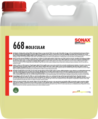Protectie lac SONAX Molecular 06686000