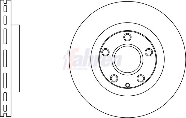 Fahren Brake Disc FBD6763