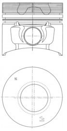 Поршень KOLBENSCHMIDT