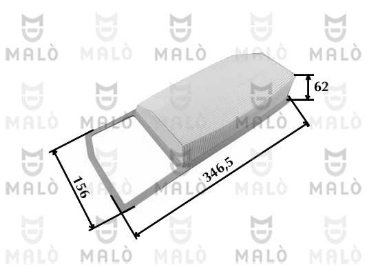 AKRON-MALÒ légszűrő 1500616
