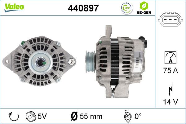 VALEO Dynamo / Alternator 440897