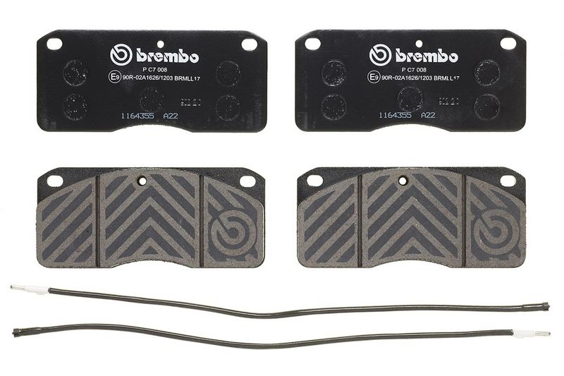 BREMBO P C7 008 Brake Pad Set, disc brake