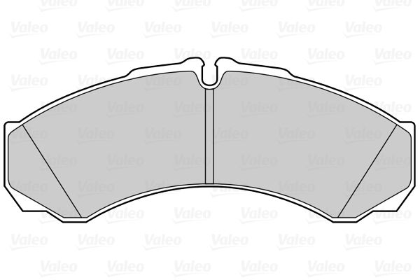 VALEO 302278 Brake Pad Set, disc brake