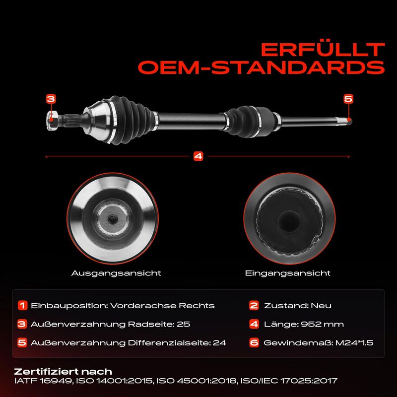Frankberg 5481FB0010059 Drive Shaft