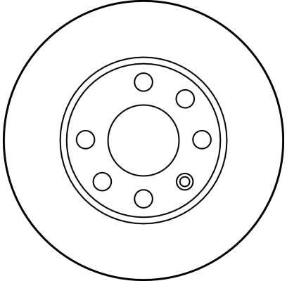 TRW DF1607 Brake Disc