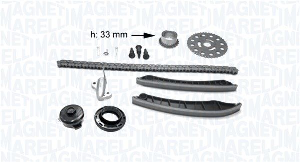 Комплект ланцюгів привода, Magneti Marelli 341500001400