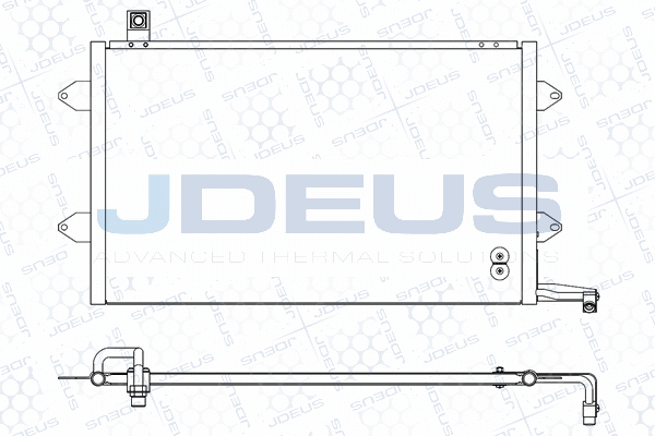 JDEUS kondenzátor, klíma M-7300360
