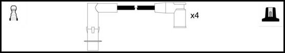 Juego de cables de encendido