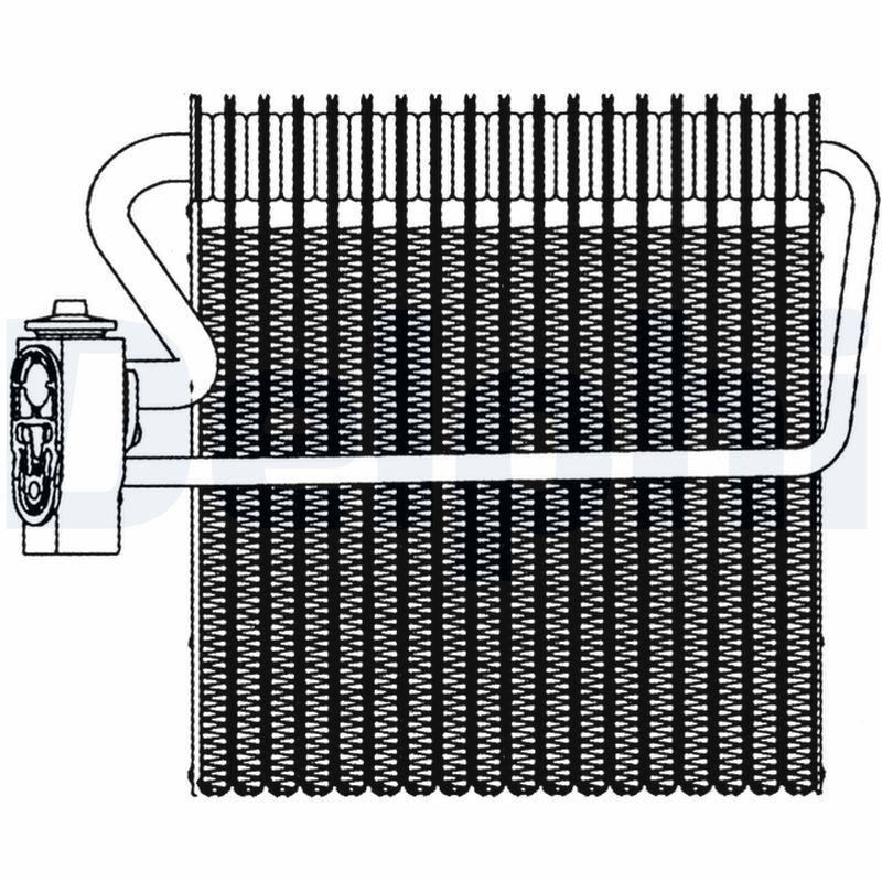 DELPHI párologtató, klímaberendezés TSP0525016