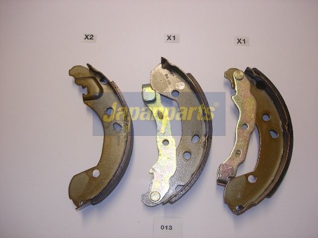 комплект спирачна челюст JAPANPARTS